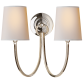 Бра Reed Double Sconce TOB 2126PN-NP