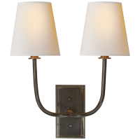 Бра Hulton Double Sconce TOB 2191BZ-NP