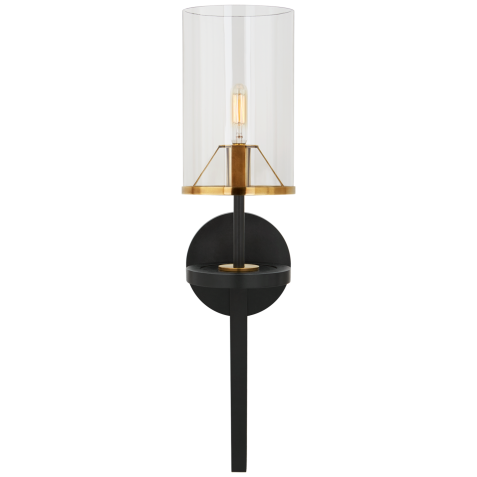 Бра Vivier Single Sconce TOB 2502BK/HAB-CG2
