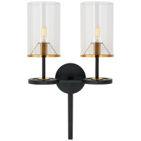 Бра Vivier Double Sconce TOB 2503BK/HAB-CG2