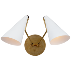 Бра Clemente Double Sconce ARN 2059HAB-WHT