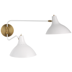 Бра Charlton Medium Double Wall Light ARN 2071WHT