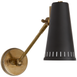 Бра Antonio Adjustable One Arm Wall Lamp TOB 2065HAB-BLK