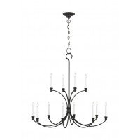 Westerly 12 - Light Chandelier CC10712SMS