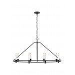 Keystone 8 - Light Oval Chandelier CC1208AI