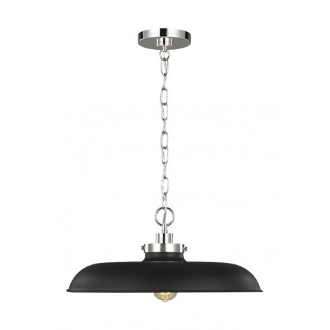 Wellfleet 1 - Light Medium Pendant CP1231MBKPN