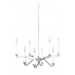 Hopton 8 - Light Chandelier EC1108PN