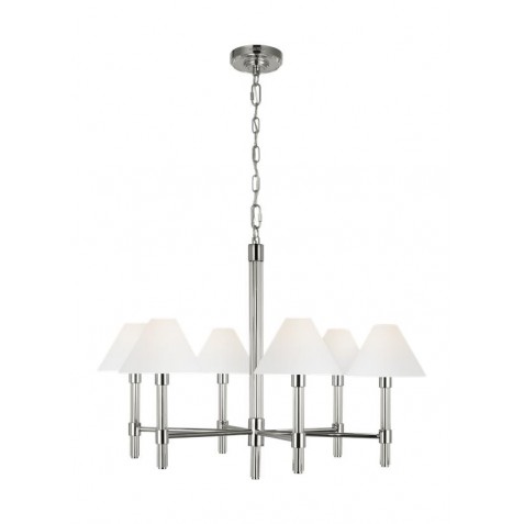 Robert 6 - Light Chandelier LC1076PN