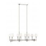 Jake 8 - Light Linear Chandelier LC1128PN