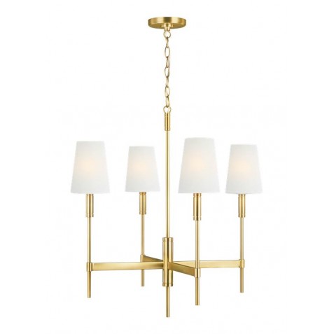 Beckham Classic 4 - Light Chandelier TC1034BBS