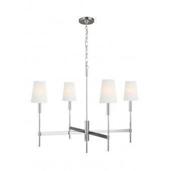 Beckham Classic 4 - Light Chandelier TC1044PN