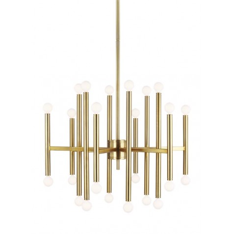 Beckham Modern 24 - Light Chandelier TC10624BBS