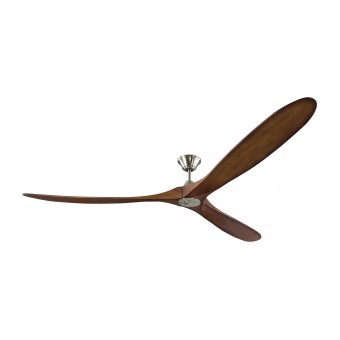 88" Maverick Super Max - Brushed Steel with Koa Blades