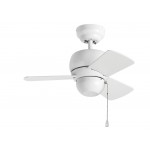 24" Micro 24 Fan - White