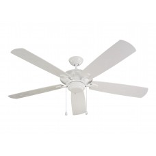 60" Cyclone Outdoor Fan - White