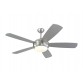 52" Discus Fan - Brushed Steel