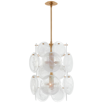 Люстра Loire Medium Barrel Chandelier ARN 5451G-WSG