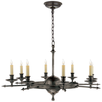 Люстра Leaf and Arrow Large Chandelier CHC 1447BZ