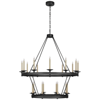 Люстра Launceton Large Two Tiered Chandelier CHC 1607BZ
