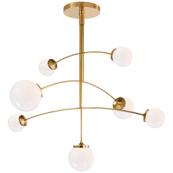 Люстра Prescott Large Mobile Chandelier KS 5404SB-WG