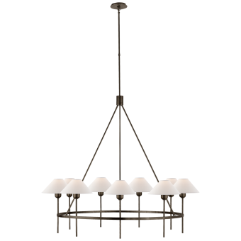 Люстра Hackney Large Chandelier SP 5014BZ-NP