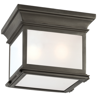 Люстра Club Small Square Flush Mount CHC 4128BZ-FG