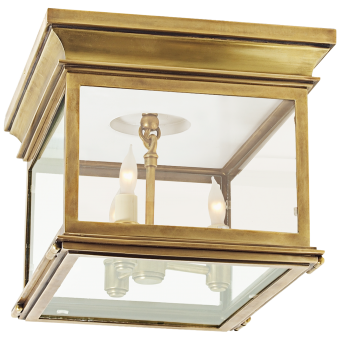 Люстра Club Small Square Flush Mount CHO 4310AB-CG