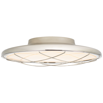 Люстра Dot 13'' Caged Flush Mount PB 4001PN
