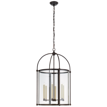 Люстра Plantation Large Round Lantern CHC 3452BZ-CG