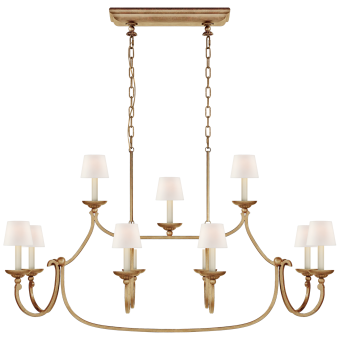 Люстра Flemish Large Linear Pendant CHC 5495GI-L