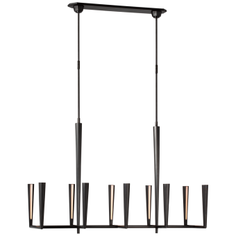 Люстра Galahad Large Linear Chandelier TOB 5715BZ