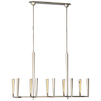 Люстра Galahad Large Linear Chandelier TOB 5715PN
