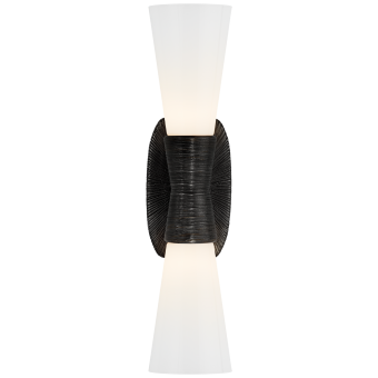 Бра Utopia Small Double Bath Sconce KW 2047AI-WG