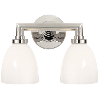 Бра Wilton Double Bath Light SL 2842PN-WG