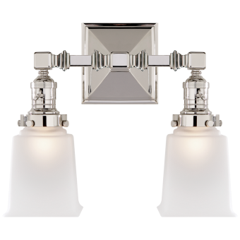Бра Boston Square Double Light SL 2942PN-FG