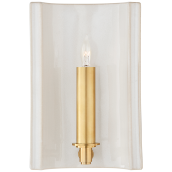 Бра Leeds Small Rectangle Sconce CS 2609IVO