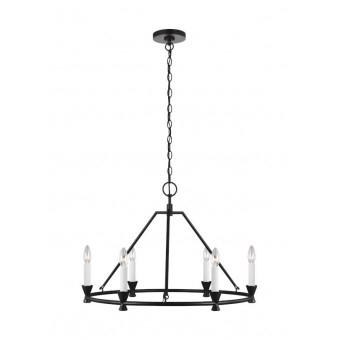 Keystone 6 - Light Small Chandelier CC1196AI