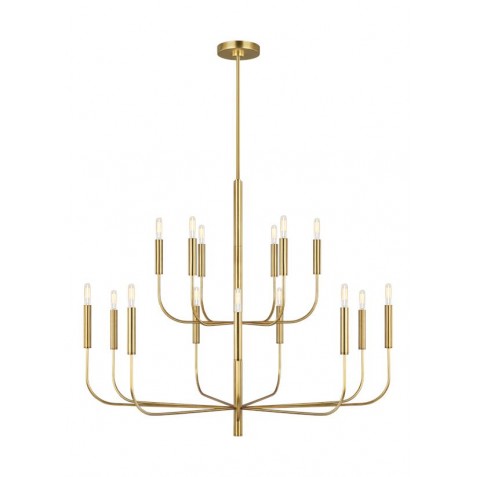 Brianna 15 - Light Chandelier EC10015BBS