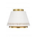 Carter 1 - Light Flush Mount EF1011MWT