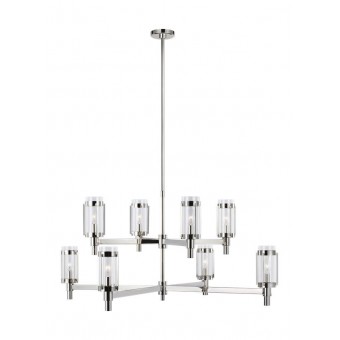 Flynn 8 - Light Chandelier LC1038PN